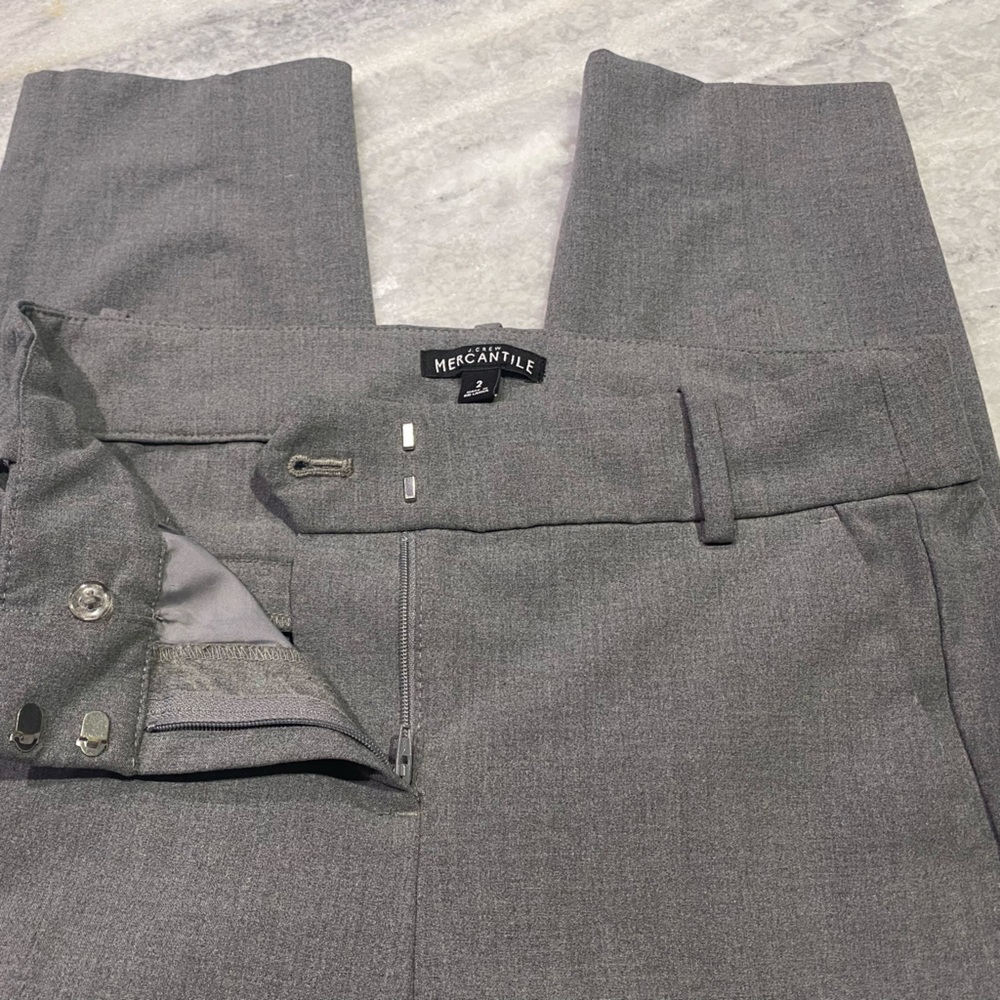 Jcrew - Light Gray- Slim Ankle Pants (Size:2)
